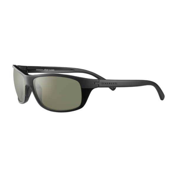 Bormio - Matte Shiny Black Saturn Polarized 555nm®️