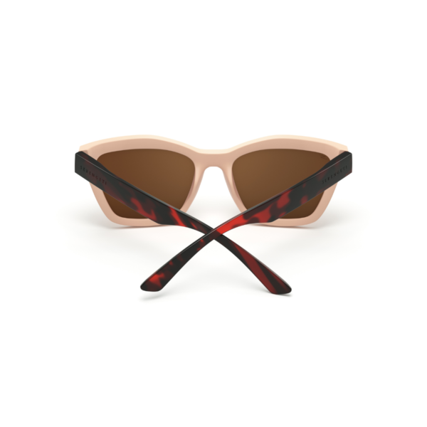 Rolla - Matte Off White Matte Tortoise Saturn Polarized Drivers®️ - Image 3