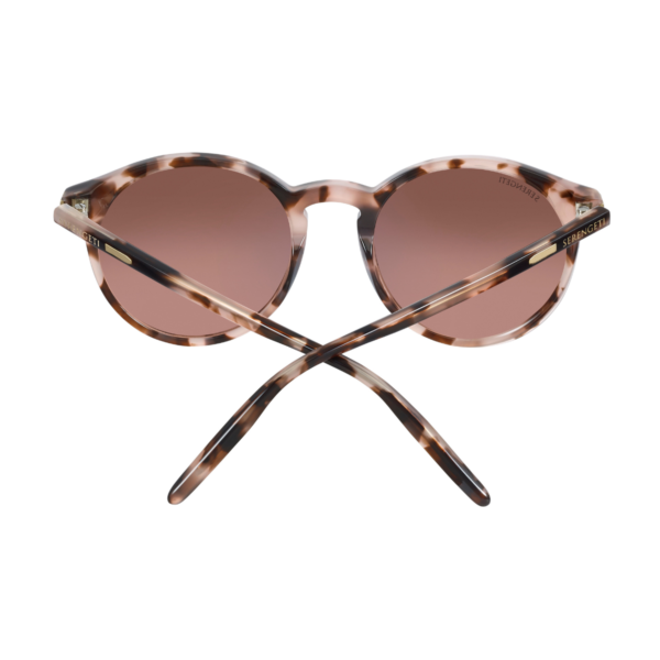 Leonora - Shiny Pink Tortoise Polarized Drivers®️ Gradient - Image 4