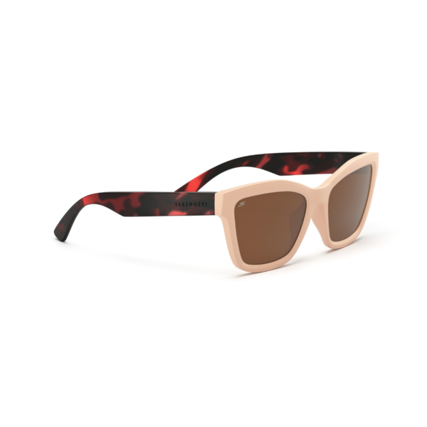 Rolla - Matte Off White Matte Tortoise Saturn Polarized Drivers®️ - Image 2