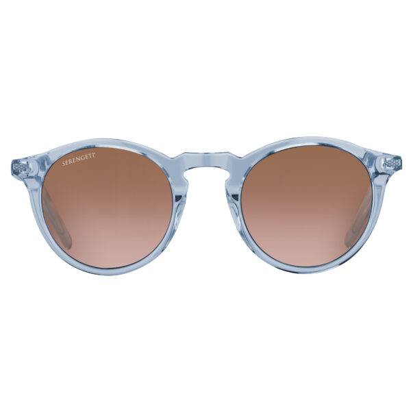 Raffaele - Shiny Ice Blue Polarized Drivers®️ Gradient - Image 5