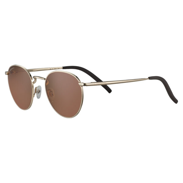 Hamel - Shiny Rose Gold Polarized Drivers®️