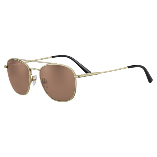 Carrol - Matte Light Gold Polarized Drivers®️