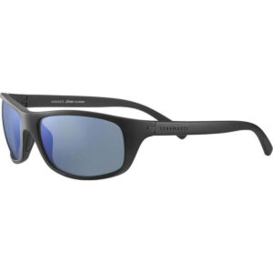 Bormio - Matte Black - Mineral Polarized 555nm Blue